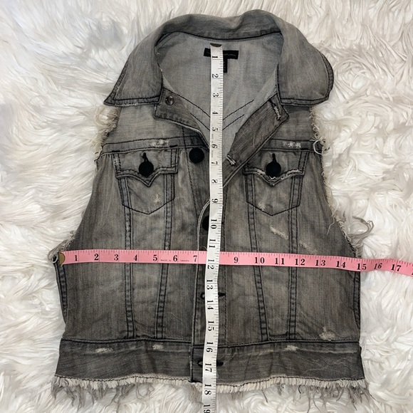True Religion ‘Leah’ Greystone Racer Back Vest - Picture 6 of 15